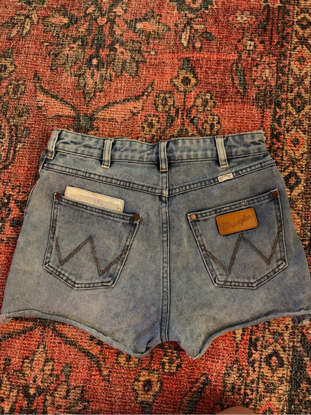 Wrangler x Billabong Women’s Light Blue Denim Shorts